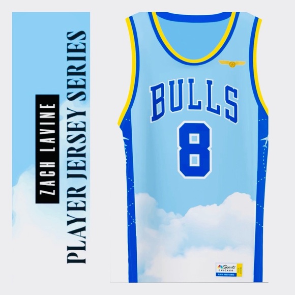 New Chicago Bulls Limited Edition “Flight 8” Jersey - Picture 1 of 5